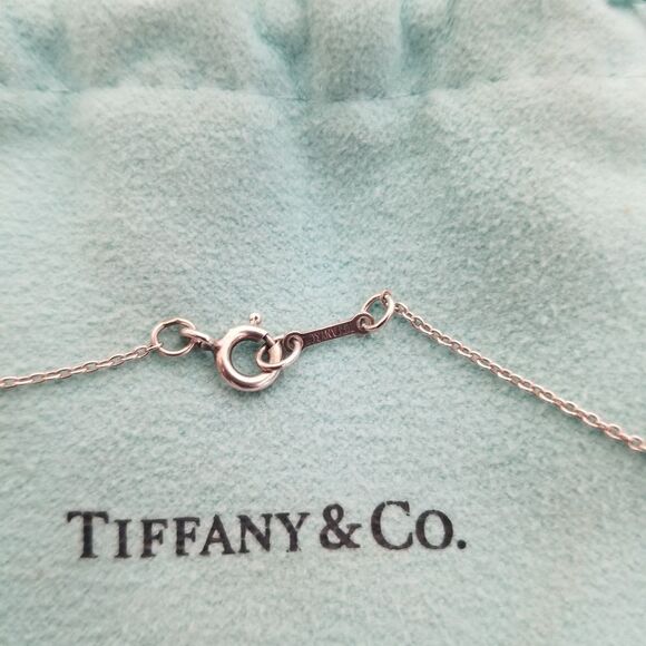 Tiffany & Co. Solid Heart Necklace - Picture 8 of 8